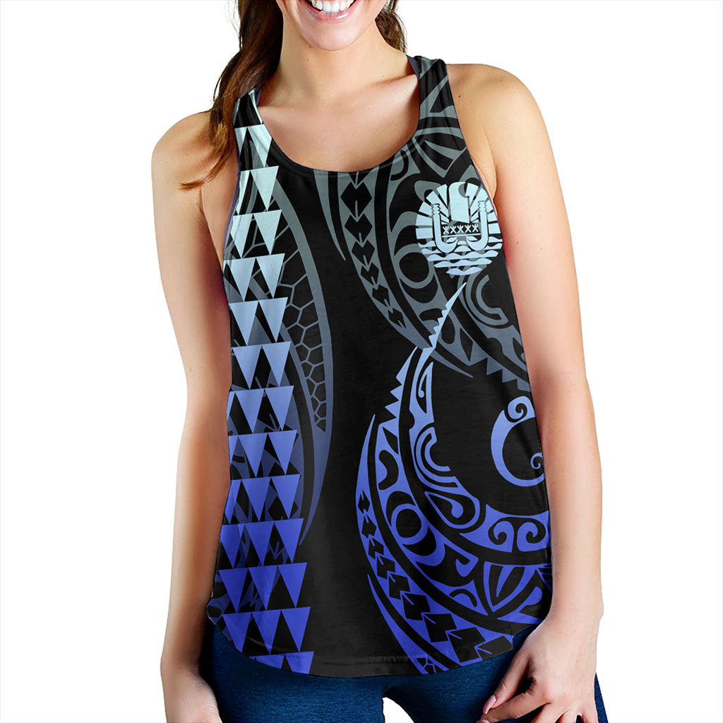 Tahiti Women Tank Kakau Style