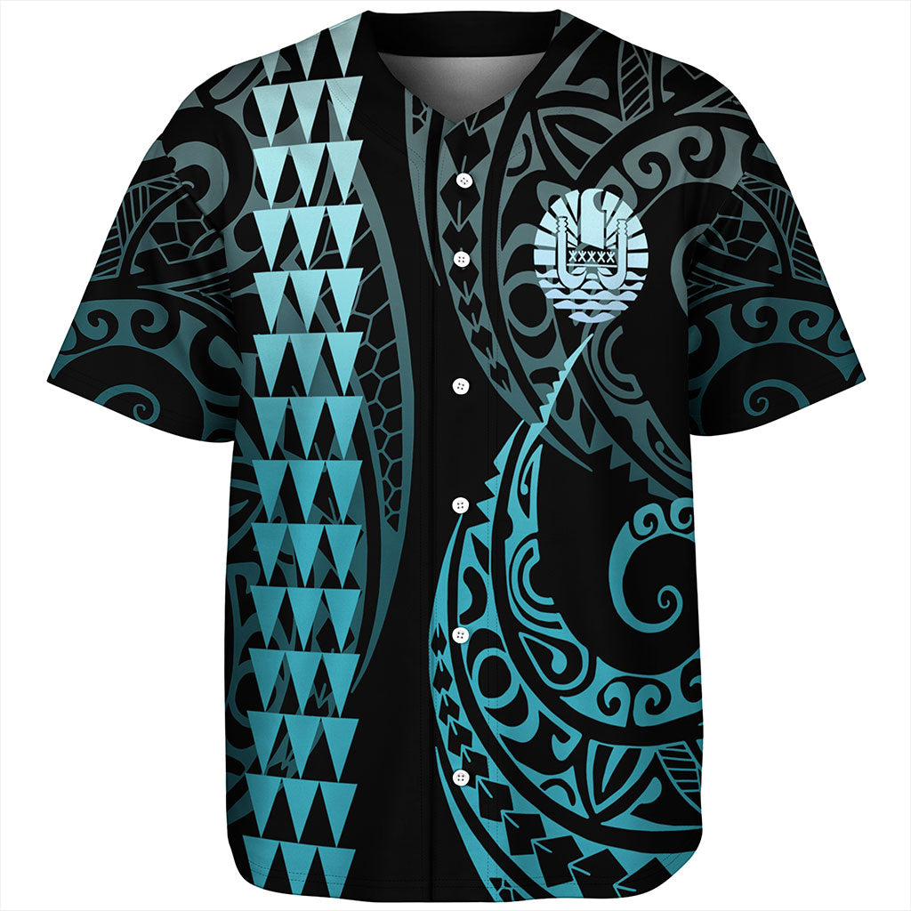 Tahiti Baseball Shirt Kakau Style Ver.1