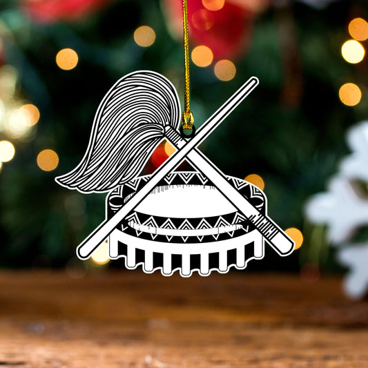 Samoa Acrylic And Wooden Ornament American Samoa Talofa