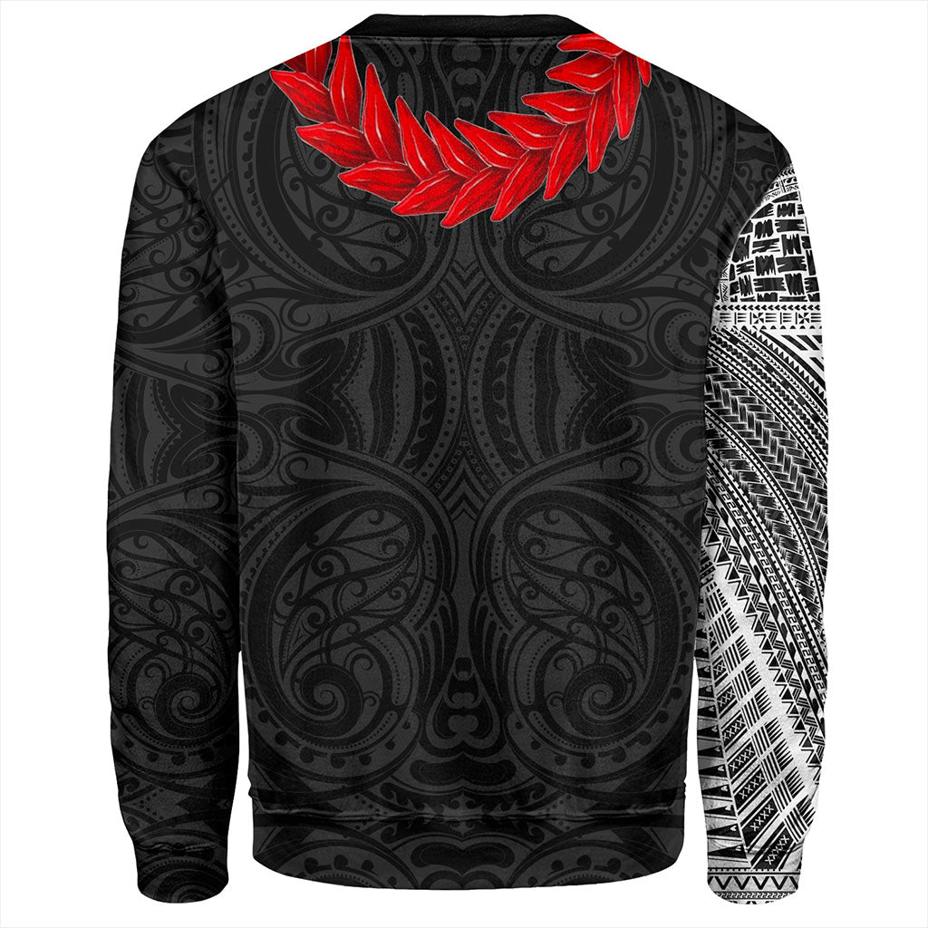 Samoa Sweatshirt Tattoo Roman Reigns With Ula Fala