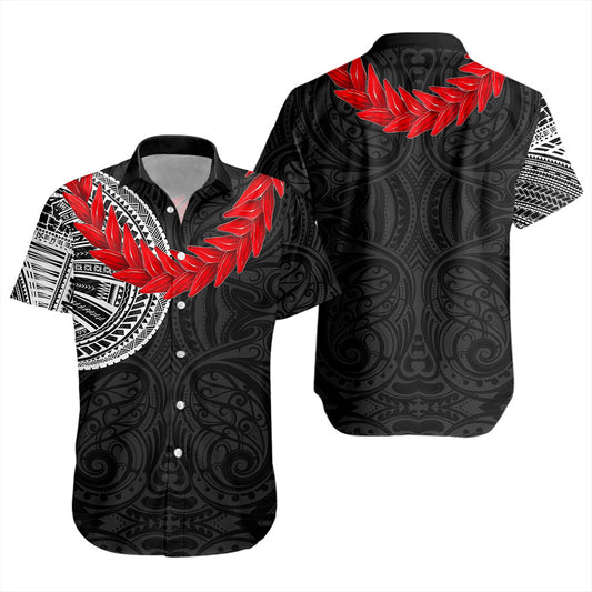 Samoa Short Sleeve Shirt Tattoo Roman Reigns With Ula Fala