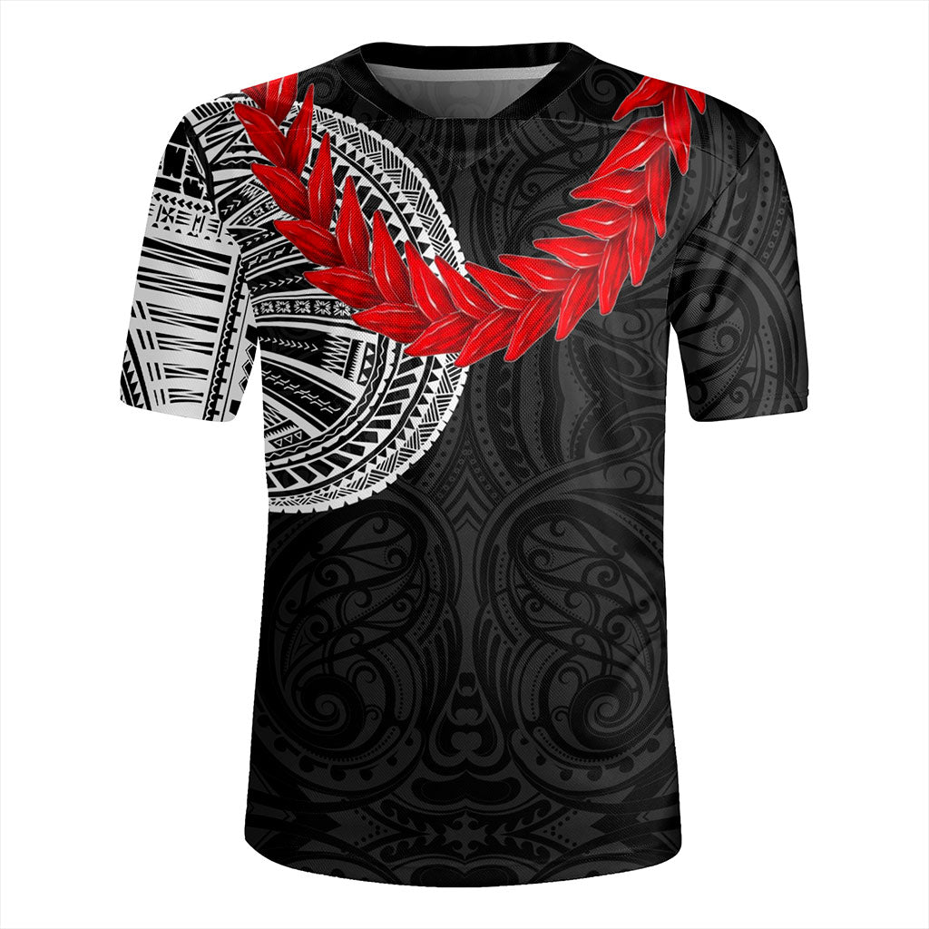 Samoa Rugby Jersey Tattoo Roman Reigns With Ula Fala