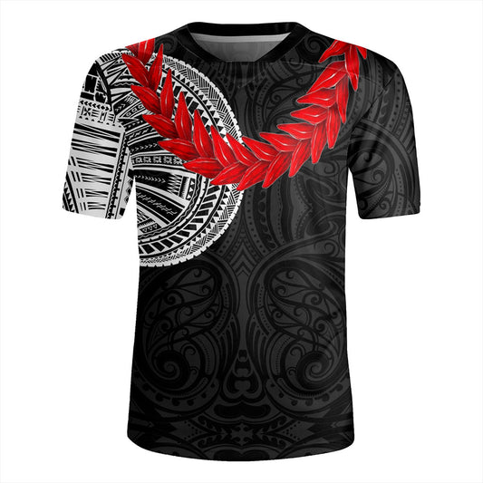 Samoa Rugby Jersey Tattoo Roman Reigns With Ula Fala