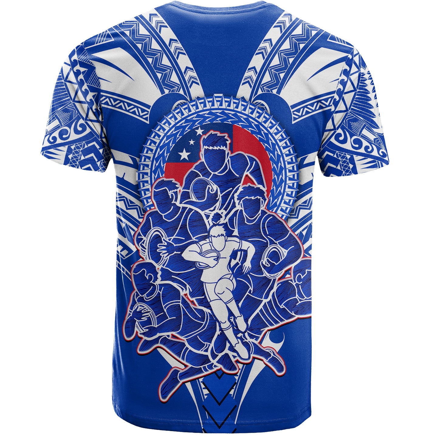 Toa Samoa T-Shirt Rugby Player Sport Style