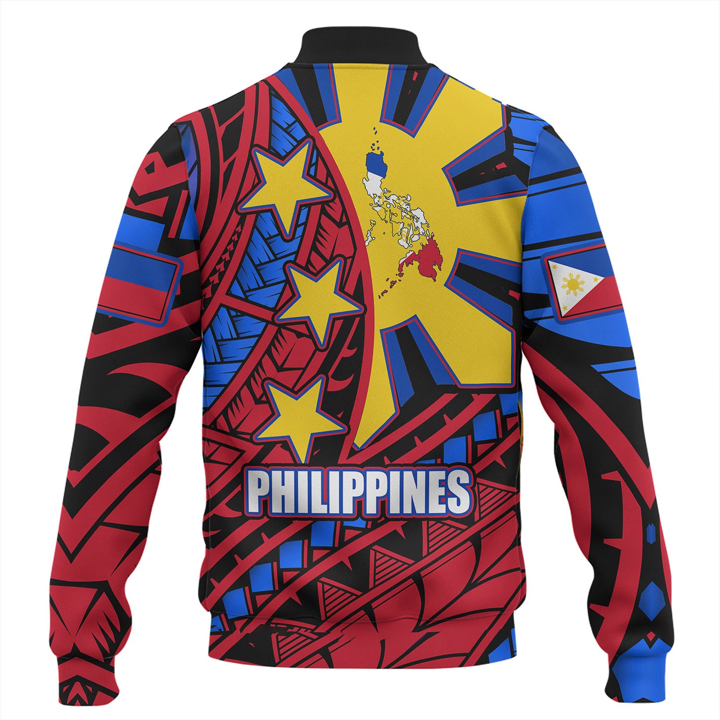 Philippines Baseball Jacket Custom Lapu-Lapu The Legendary Filipino Hero