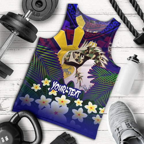 Philippines Filipinos Tank Top Custom Philippine Sun And Eagles Summer Vibes