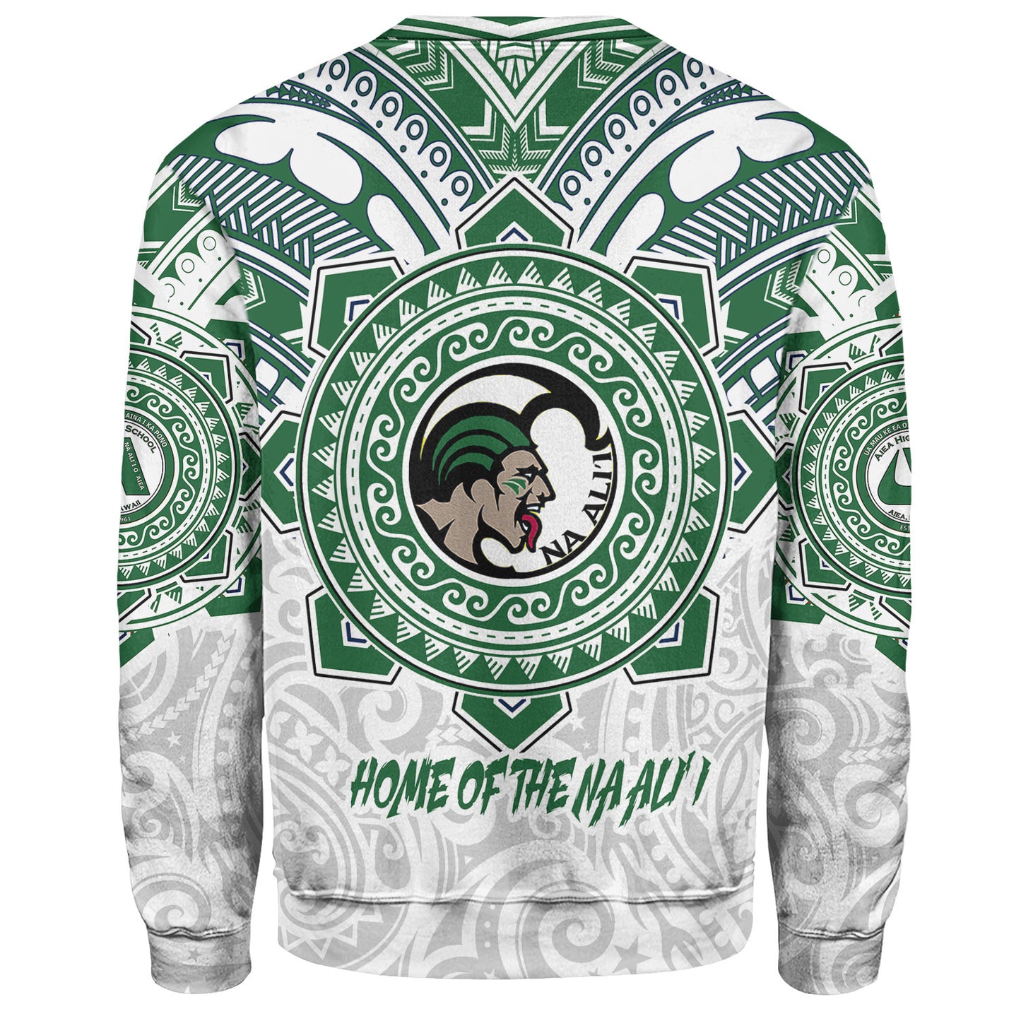 Hawaii Sweatshirt Custom Aiea High School Home Of The Na Ali'i Tribal Style