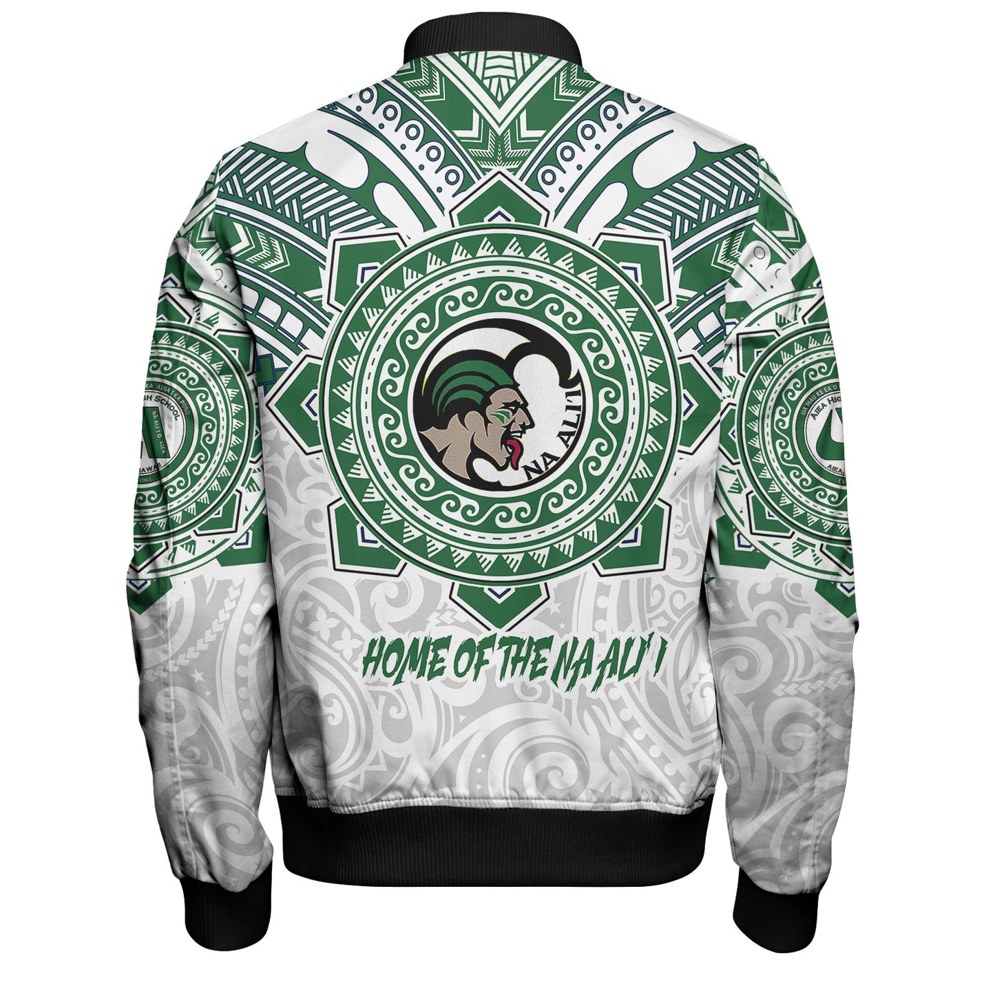 Hawaii Bomber Jacket Custom Aiea High School Home Of The Na Ali'i Tribal Style