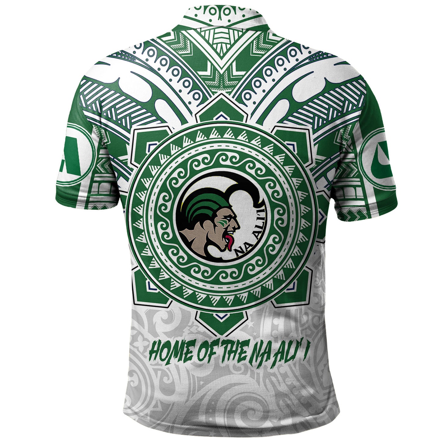 Hawaii Polo Shirt Custom Aiea High School Home Of The Na Ali'i Tribal Style