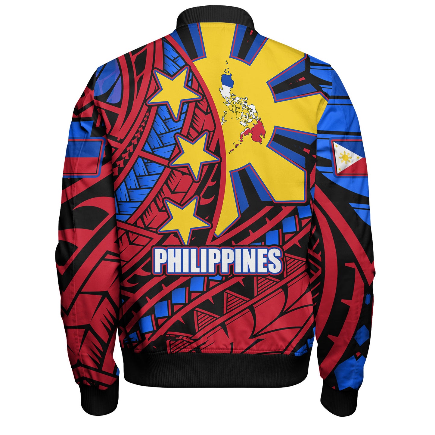 Philippines Bomber Jacket Custom Lapu-Lapu The Legendary Filipino Hero