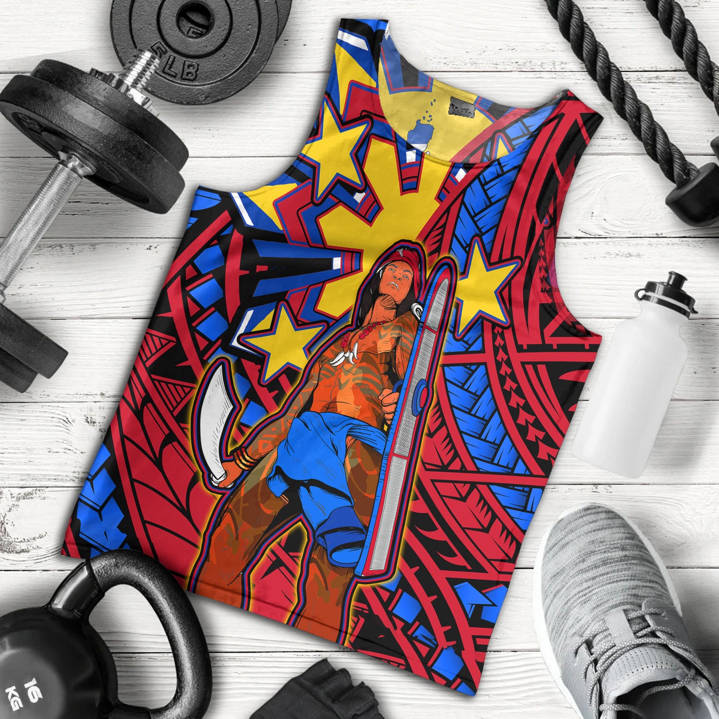 Philippines Tank Top Custom Lapu-Lapu The Legendary Filipino Hero
