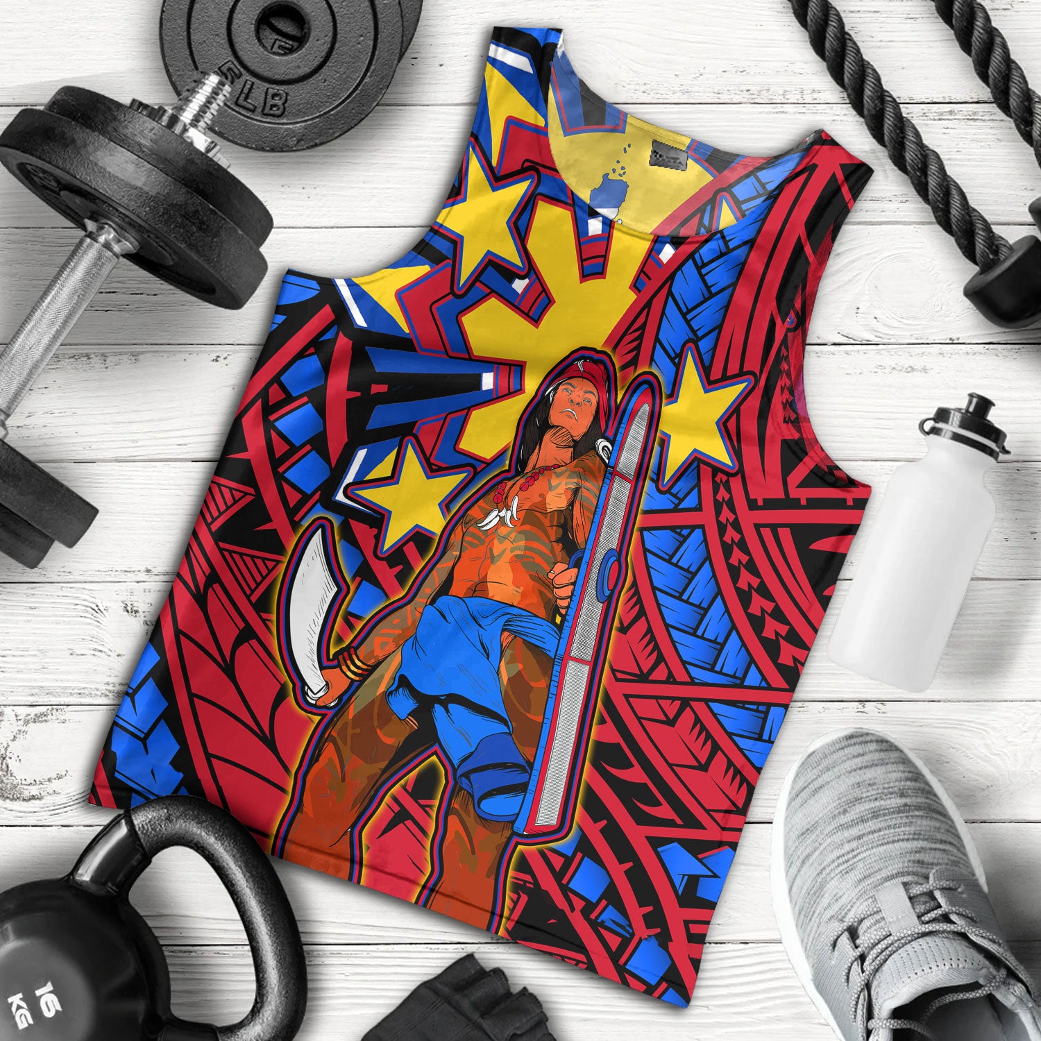 Philippines Tank Top Custom Lapu-Lapu The Legendary Filipino Hero