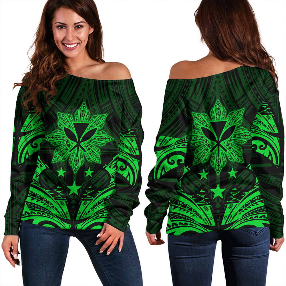 Philippines Off Shoulder Sweatshirt - Sun Filipino With Kanaka Maoli Style