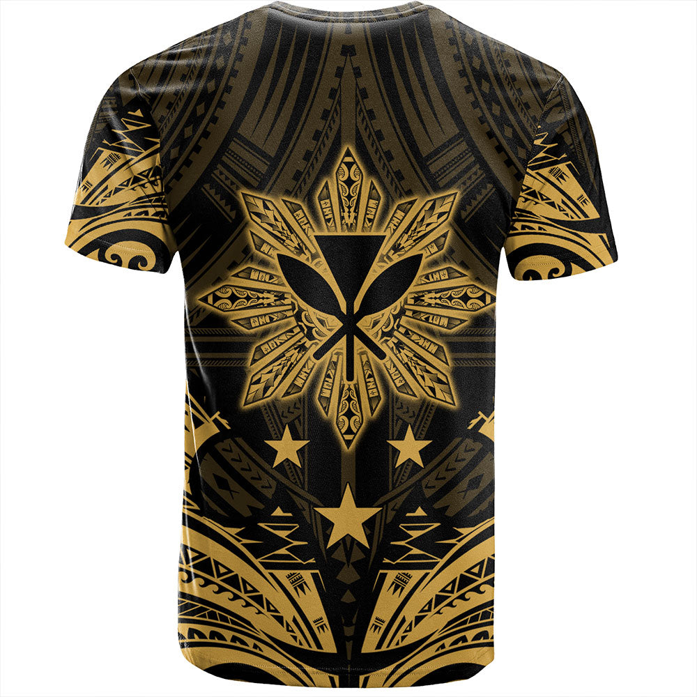 Philippines T-Shirt - Sun Filipino With Kanaka Maoli Style