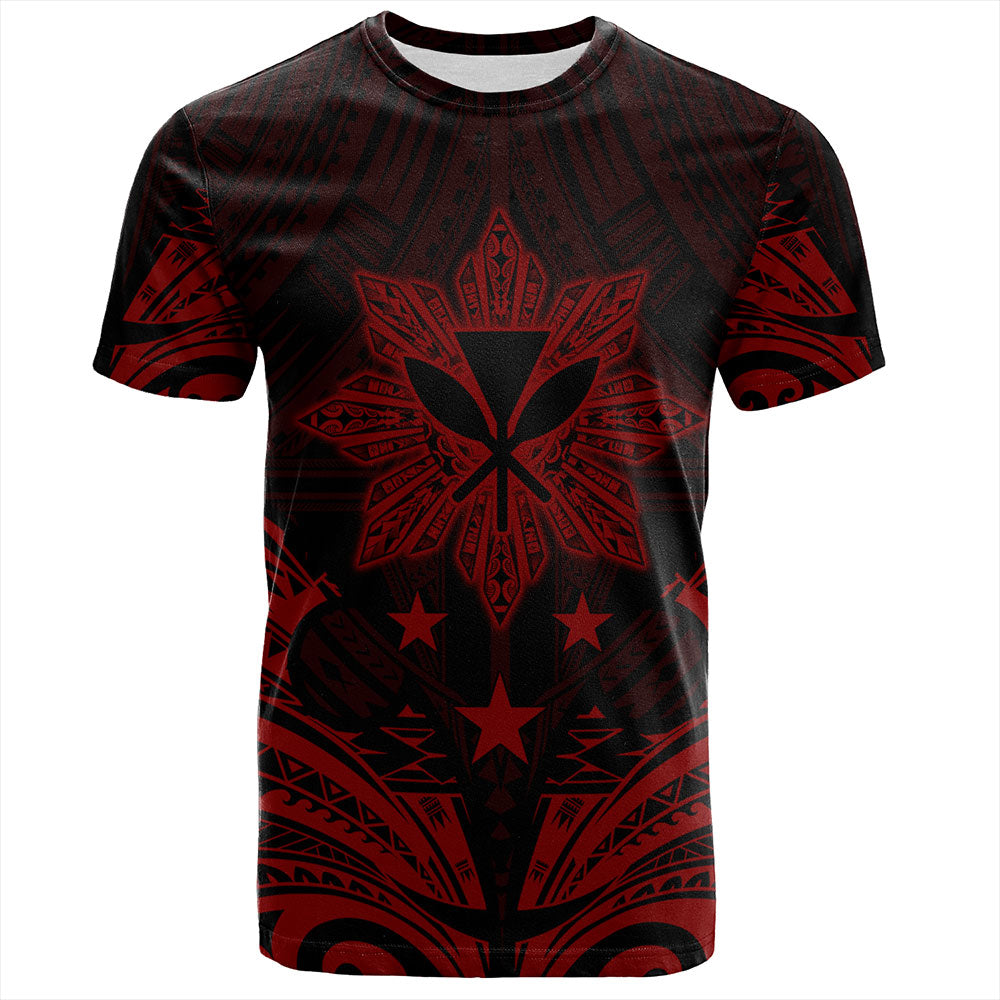 Philippines T-Shirt - Sun Filipino With Kanaka Maoli Style