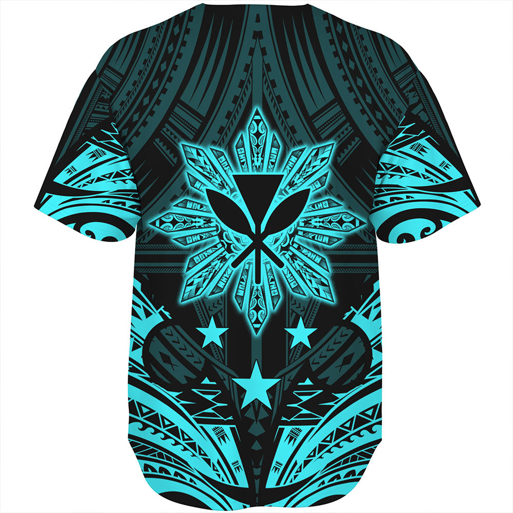 Philippines Baseball Shirt - Sun Filipino With Kanaka Maoli Style