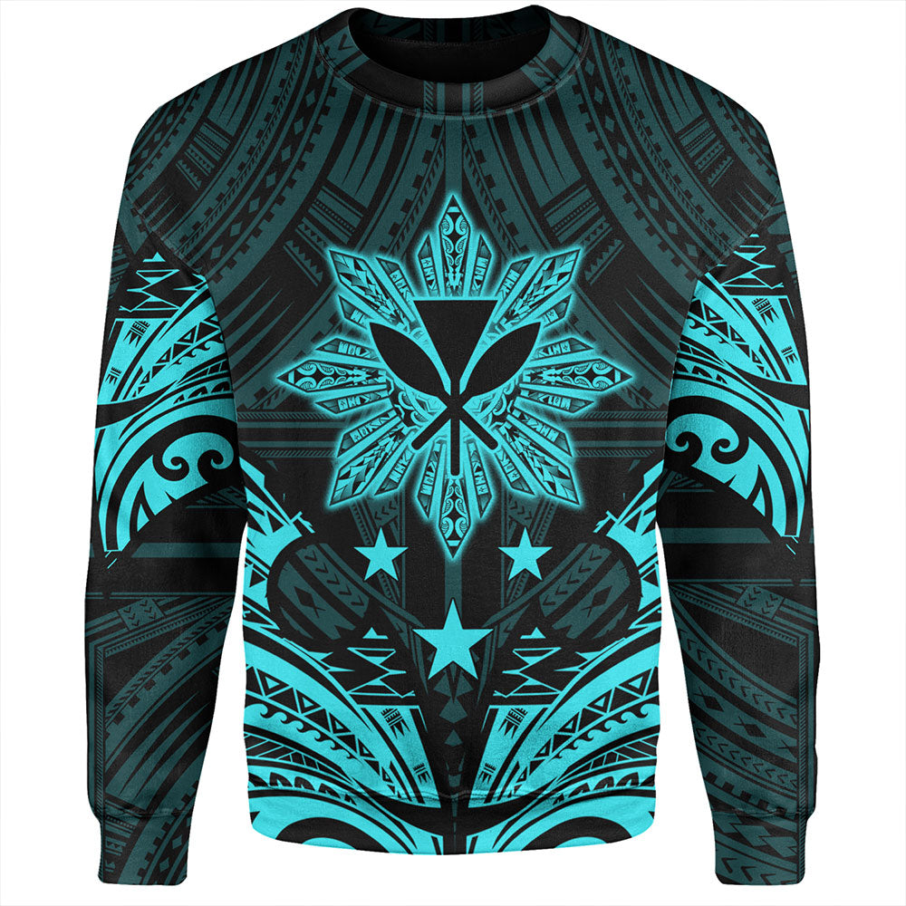 Philippines Sweatshirt - Sun Filipino With Kanaka Maoli Style