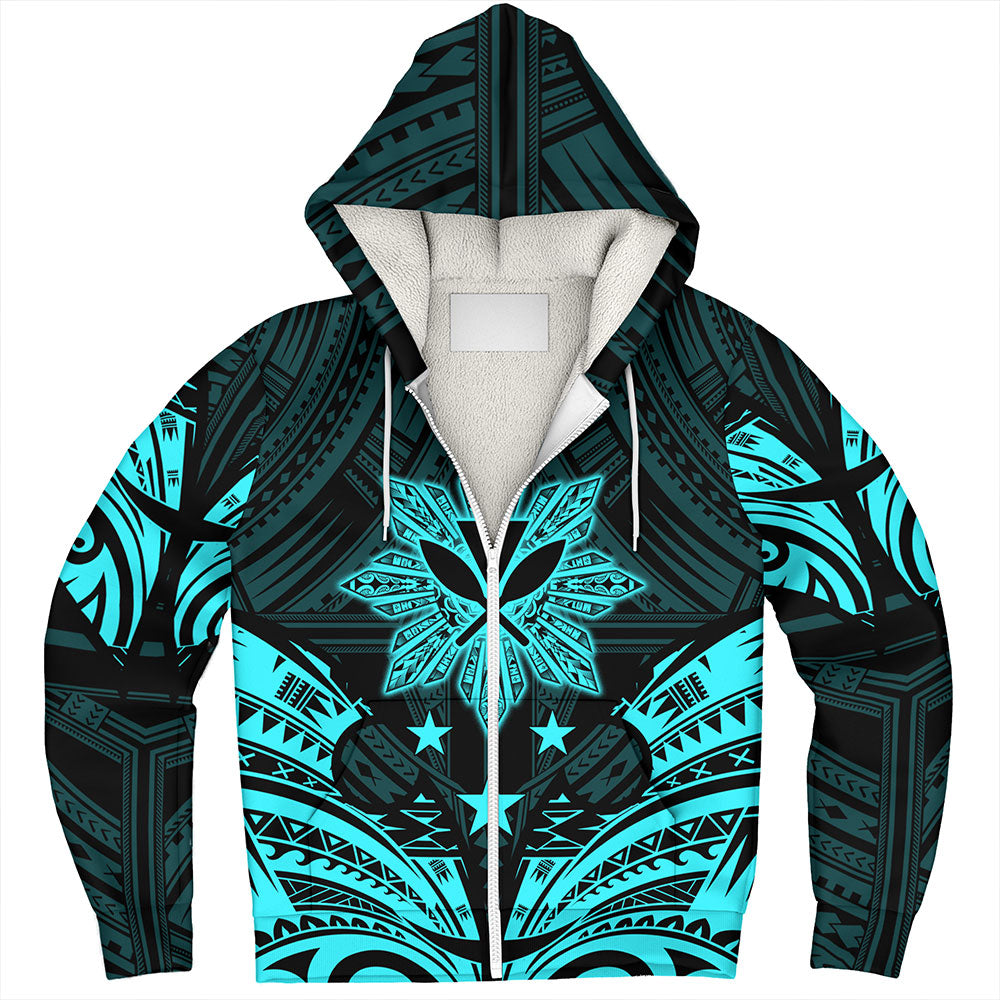 Philippines Sherpa Hoodie - Sun Filipino With Kanaka Maoli Style