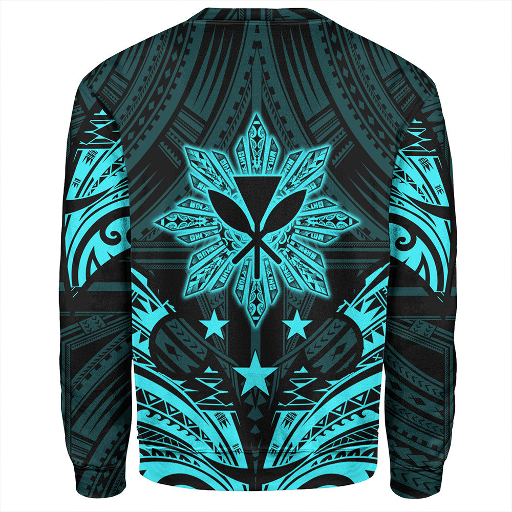 Philippines Sweatshirt - Sun Filipino With Kanaka Maoli Style