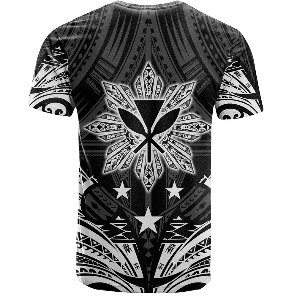 Philippines T-Shirt - Sun Filipino With Kanaka Maoli Style