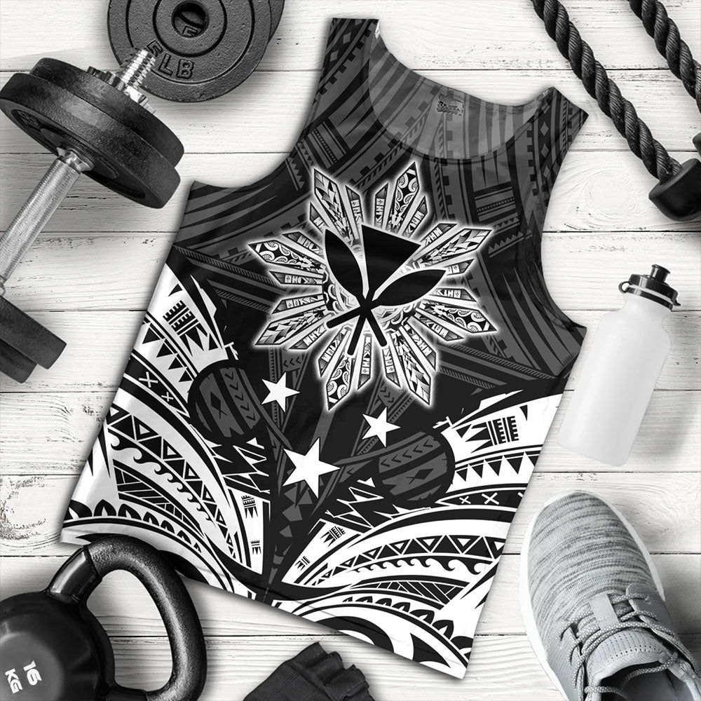 Philippines Tank Top - Sun Filipino With Kanaka Maoli Style