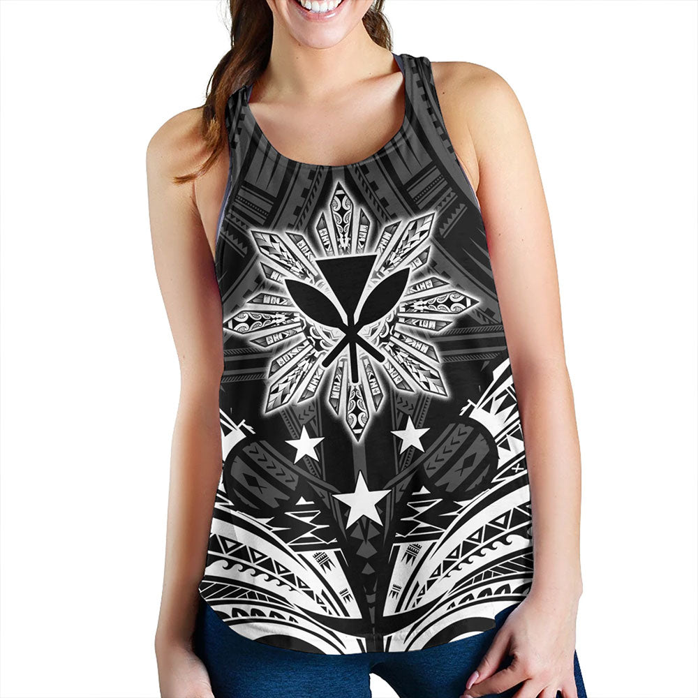 Philippines Women Tank - Sun Filipino With Kanaka Maoli Style