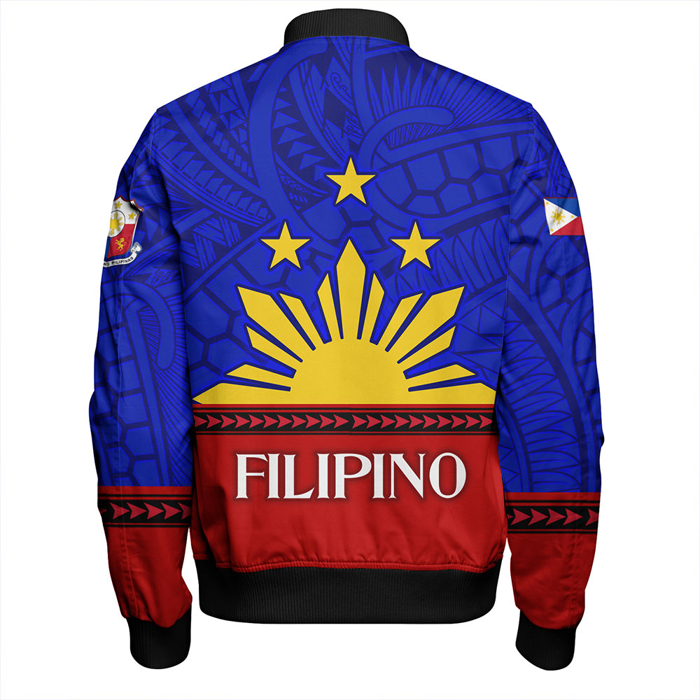 Philippines Bomber Jacket - Proud To Be Pinoy