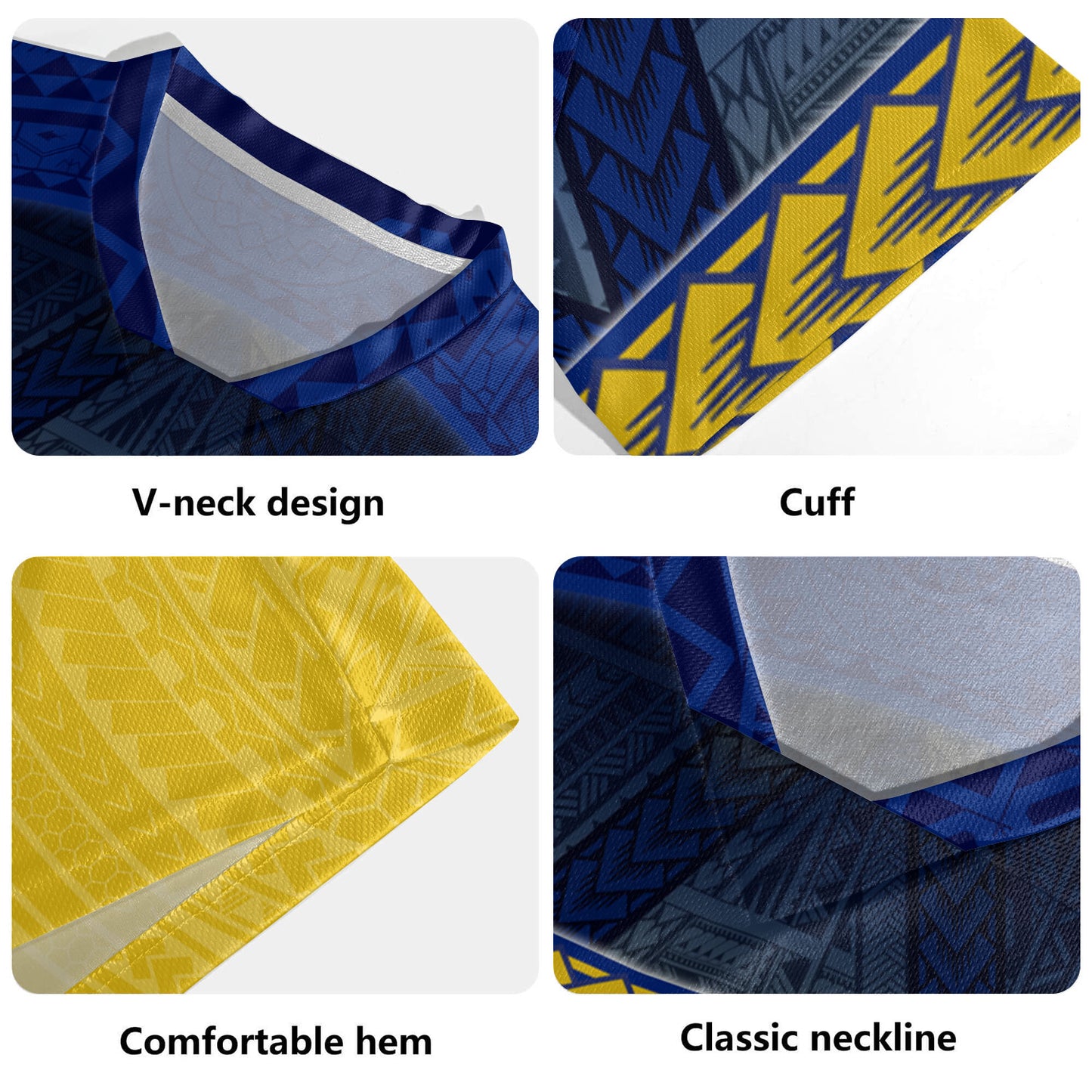 Micronesian Culture Tribal Patterns Special Design Rugby Jersey