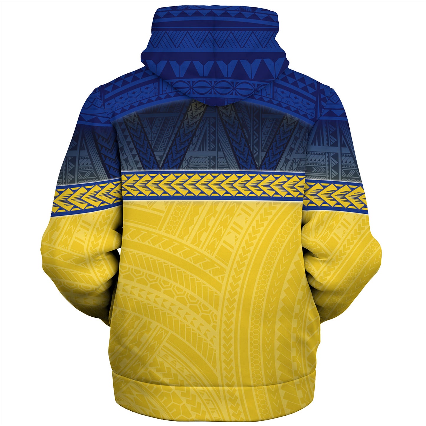 Micronesian Culture Tribal Patterns Special Design Sherpa Hoodie