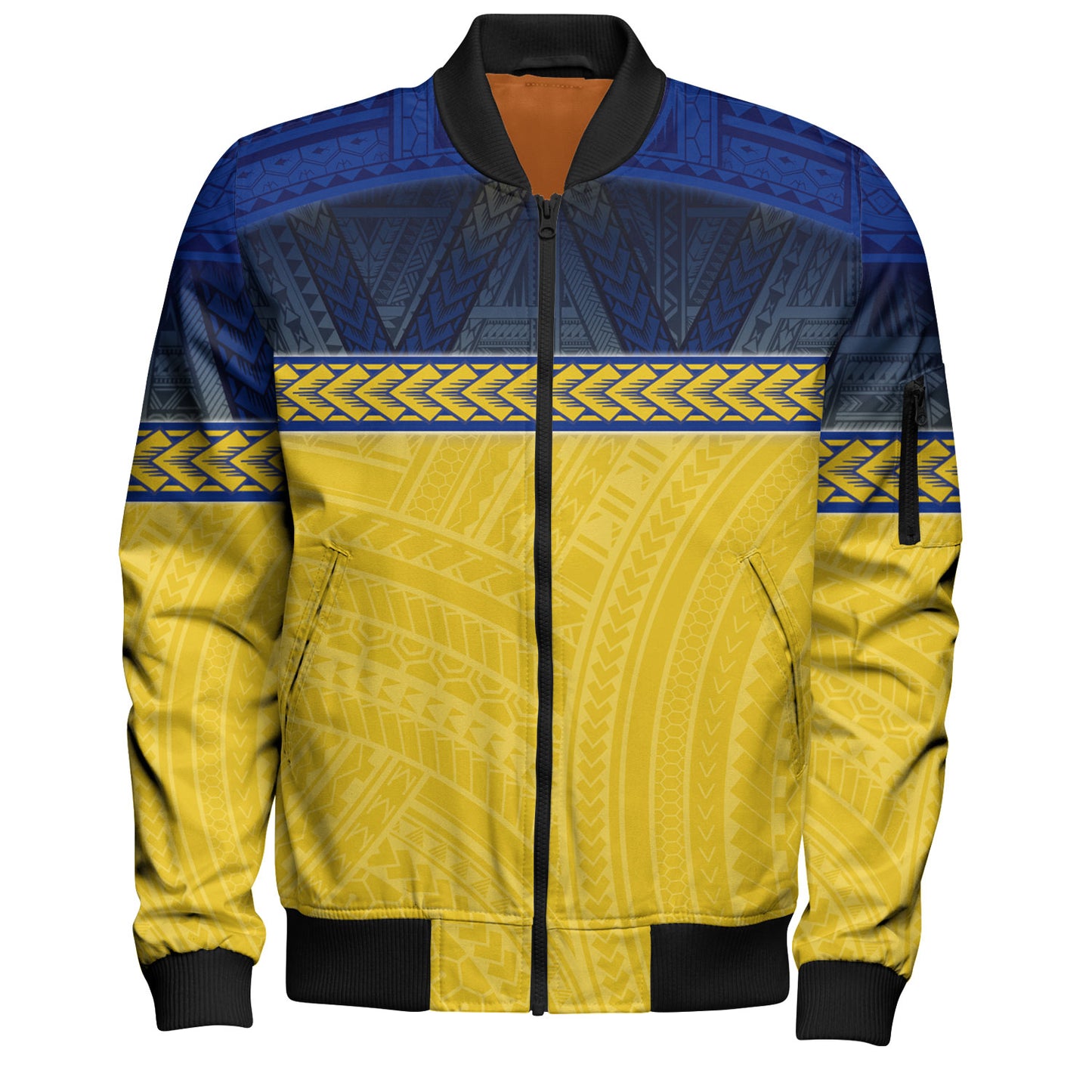 Micronesian Culture Tribal Patterns Special Design Bomber Jacket