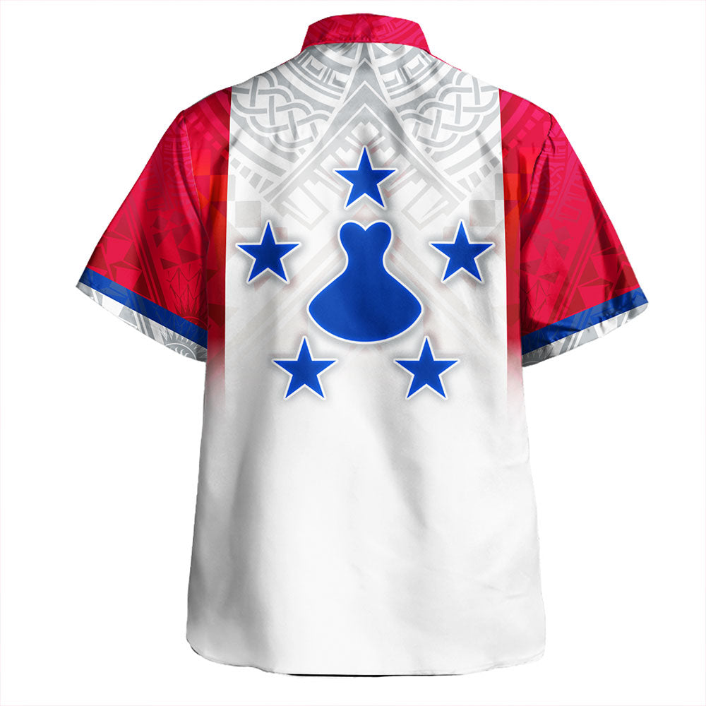 Austral Islands Hawaiian Shirt Flag Color With Traditional Patterns