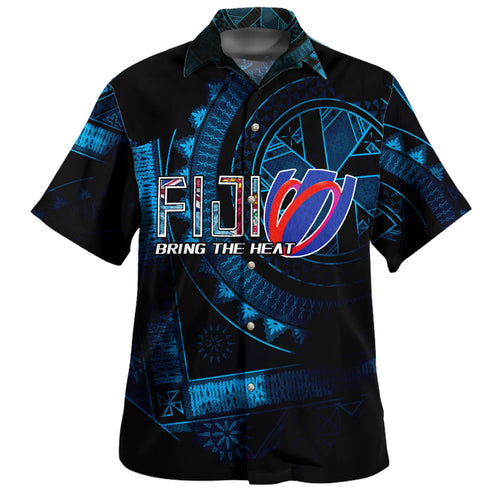 Papua New Guinea Hawaiian Shirt Lowpolly Pattern with Polynesian Motif