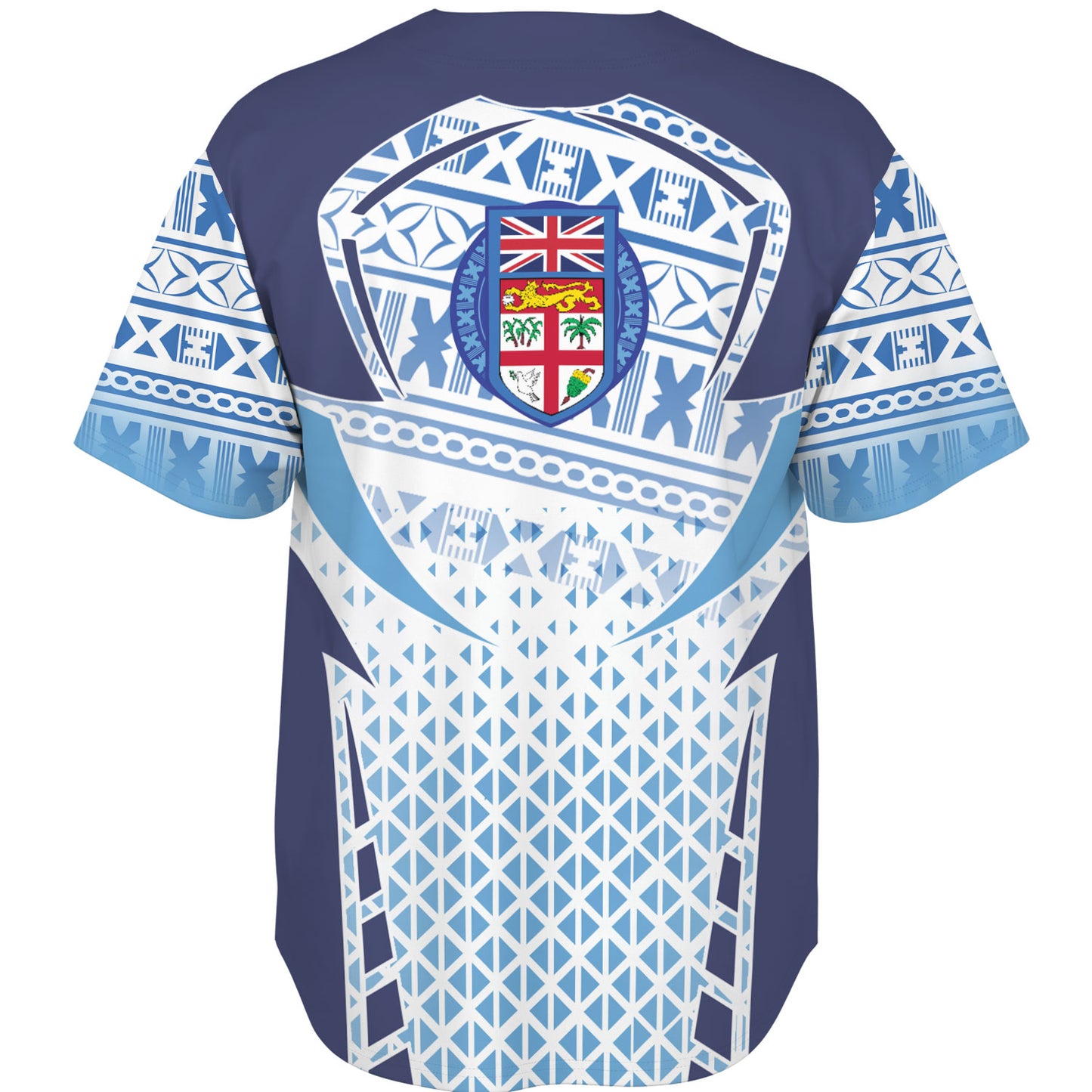 Fiji Baseball Shirt Flying Fijians Rugby Cup