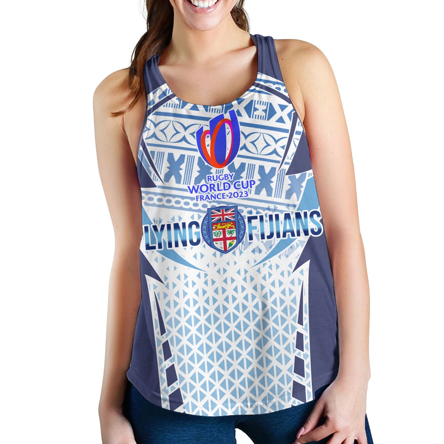 Fiji Women Tank Flying Fijians Rugby Cup