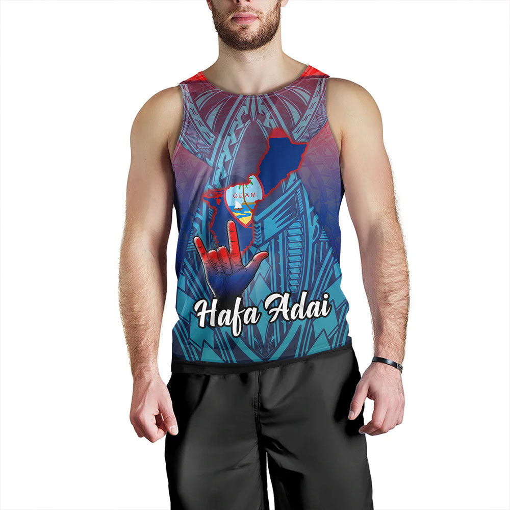Guam Tank Top Hafa Adai From Guam Style
