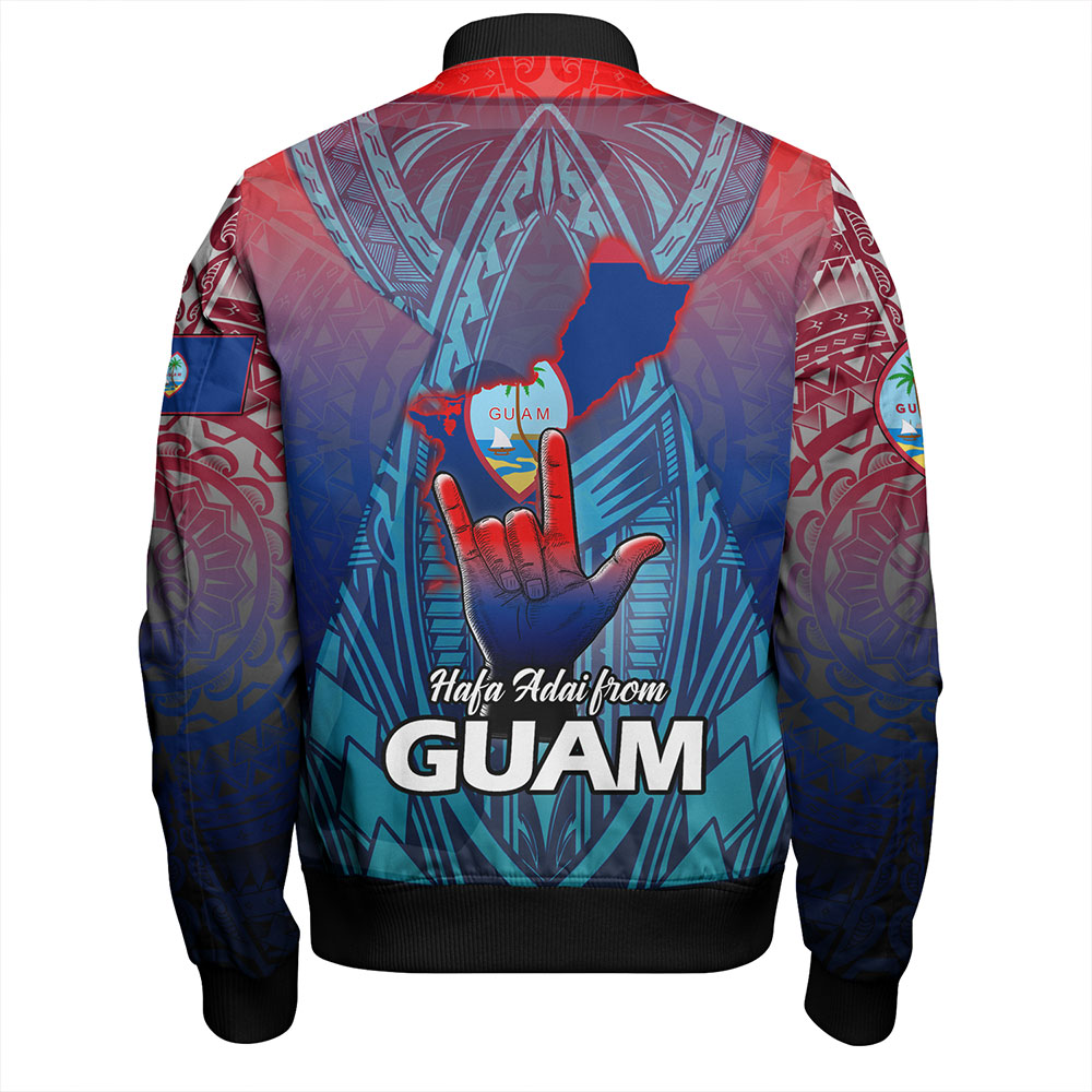 Guam Bomber Jacket Hafa Adai From Guam Style