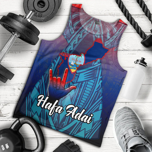 Guam Tank Top Hafa Adai From Guam Style
