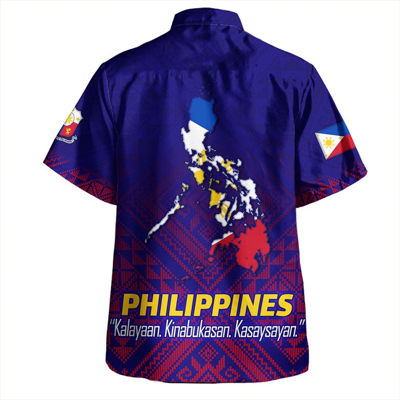 Philippines Filipinos Hawaiian Shirt Philippines Independence Day Kalayaan-Kinabukasan-Kasaysayan