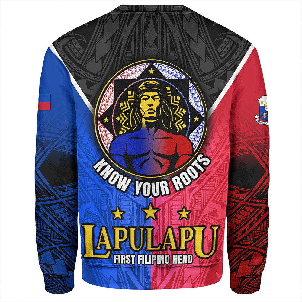 Philippines Filipinos Sweatshirt Lapu-Lapu First Filipino Hero