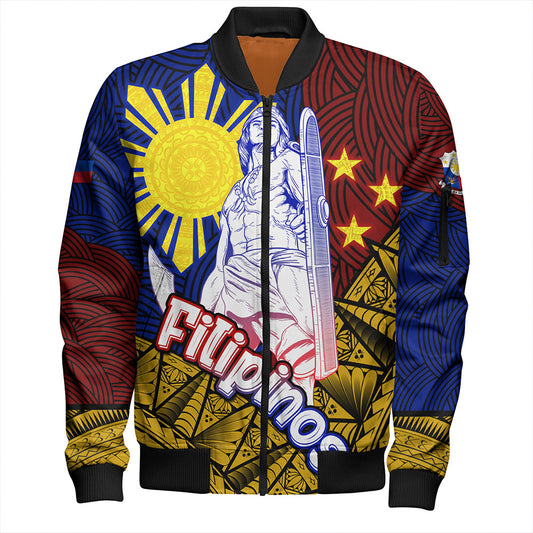 Philippines Filipinos Bomber Jacket Lapu Lapu Heroes Special Style