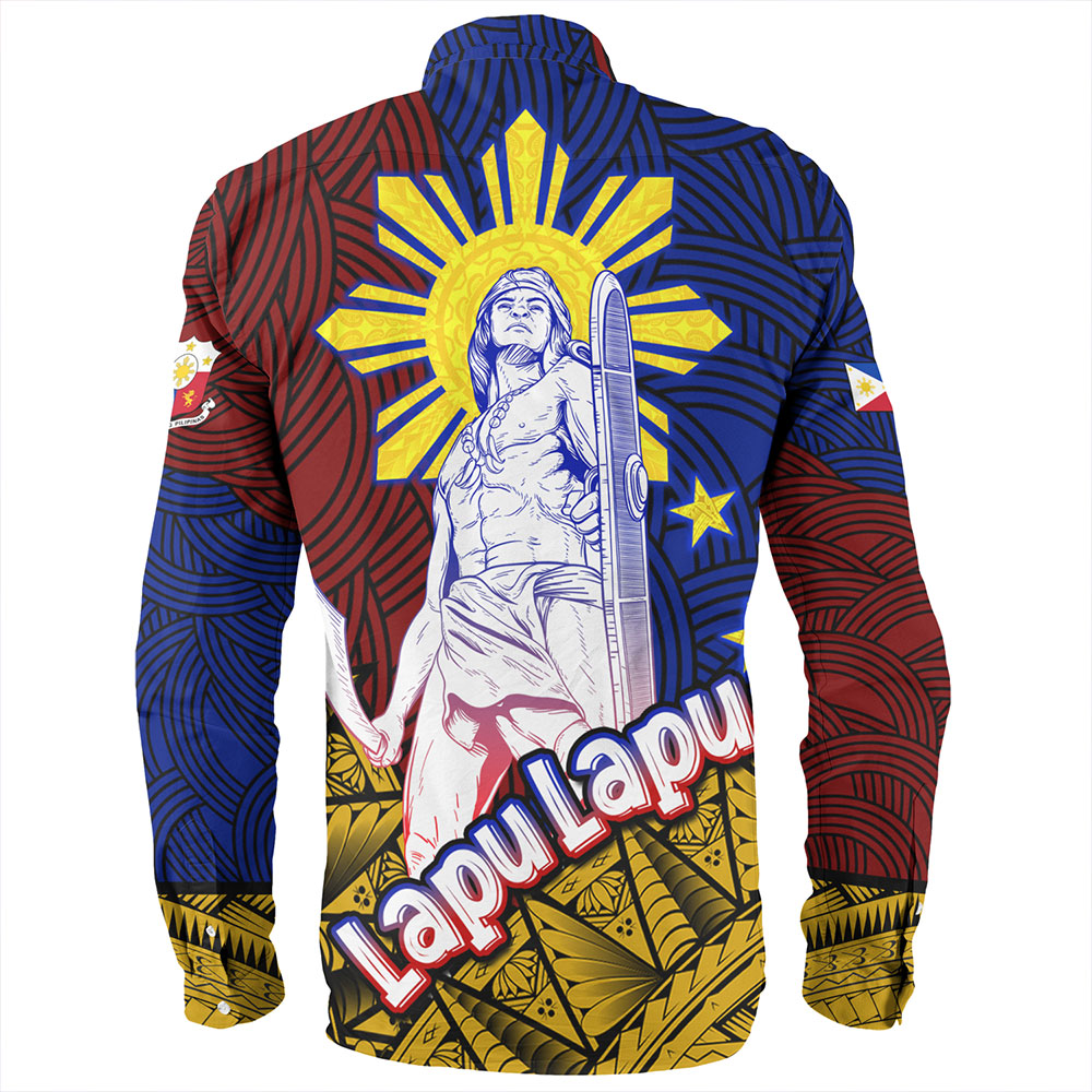 Philippines Filipinos Long Sleeve Shirt Lapu Lapu Heroes Special Style
