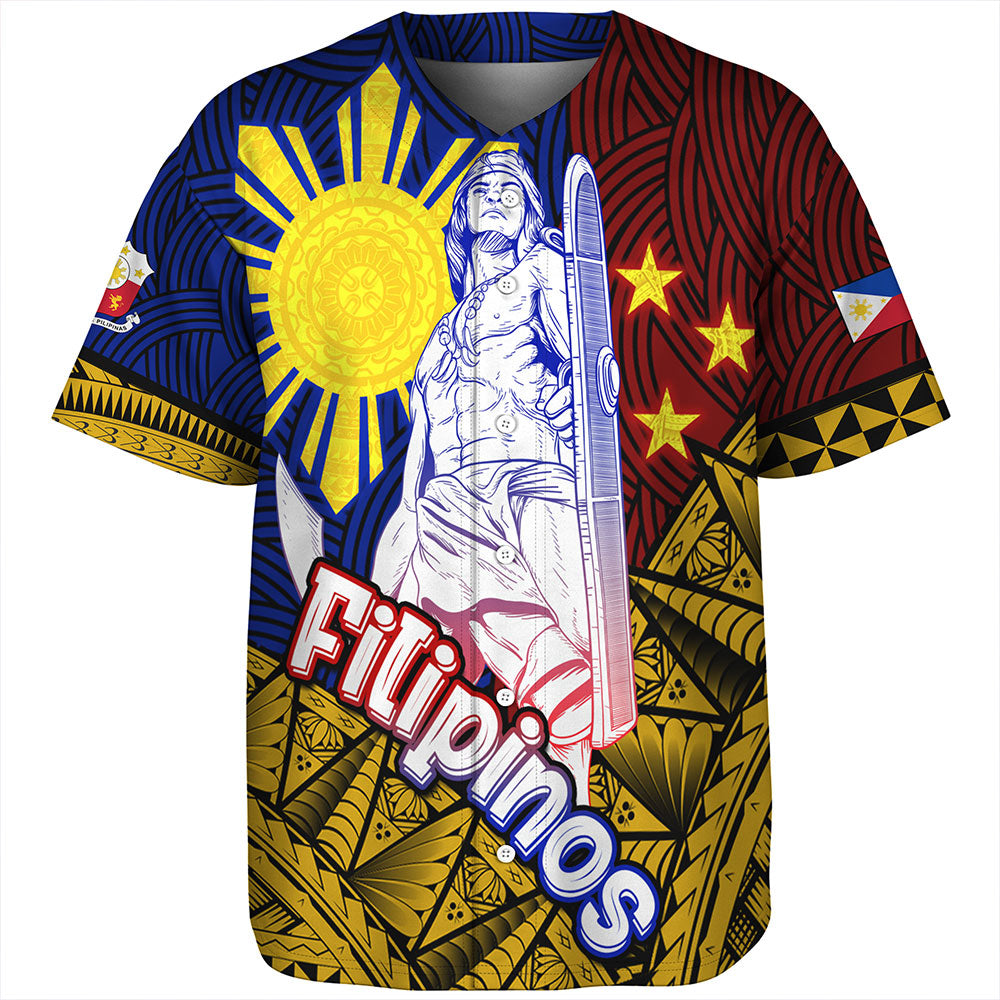 Philippines Filipinos Baseball Shirt Lapu Lapu Heroes Special Style