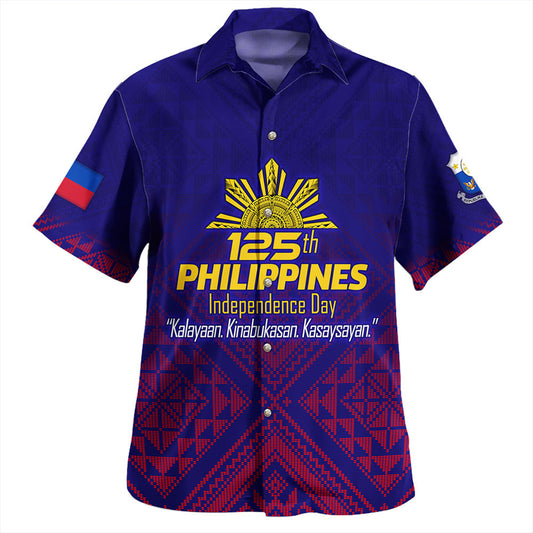 Philippines Filipinos Hawaiian Shirt Philippines Independence Day With Map