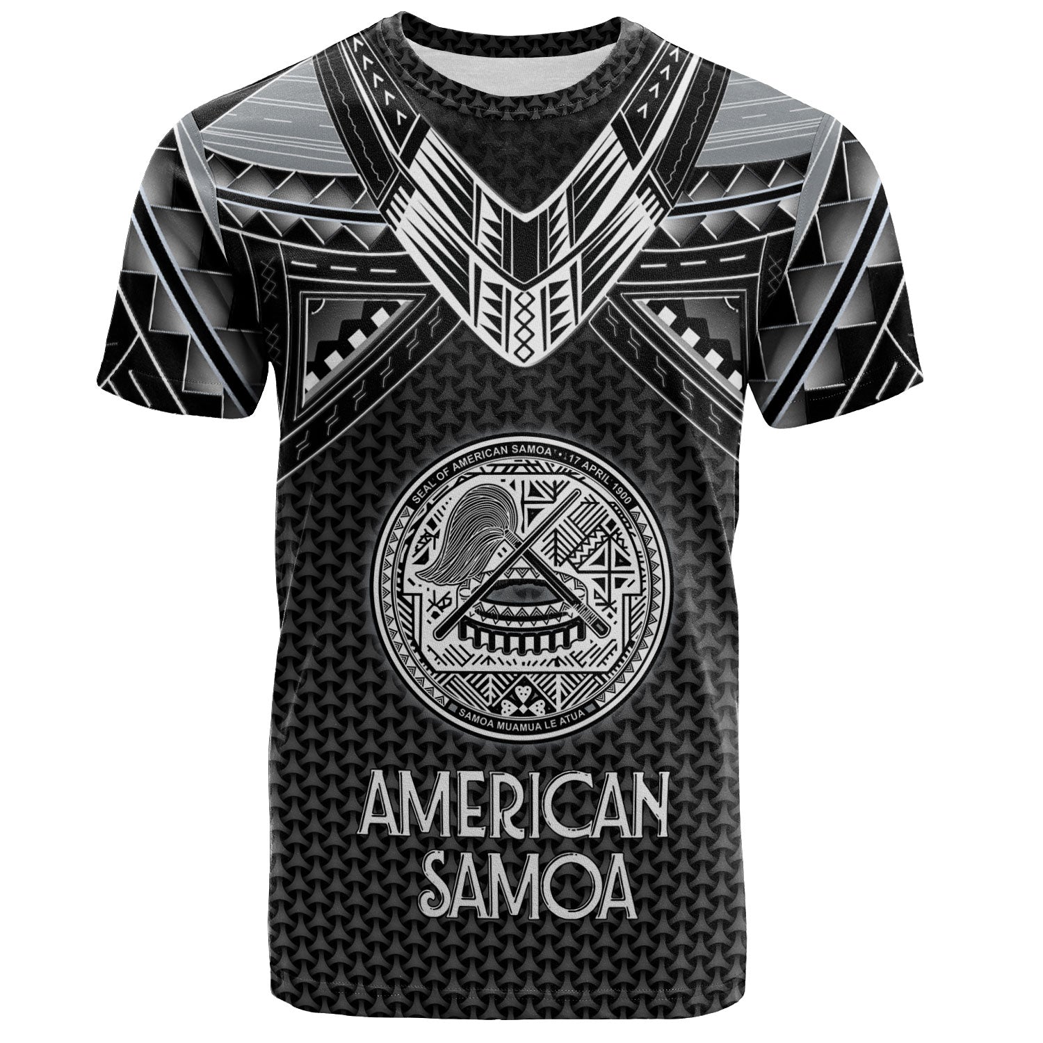American Samoa Custom Personalised T-Shirt Polynesian Tribal Tattoo