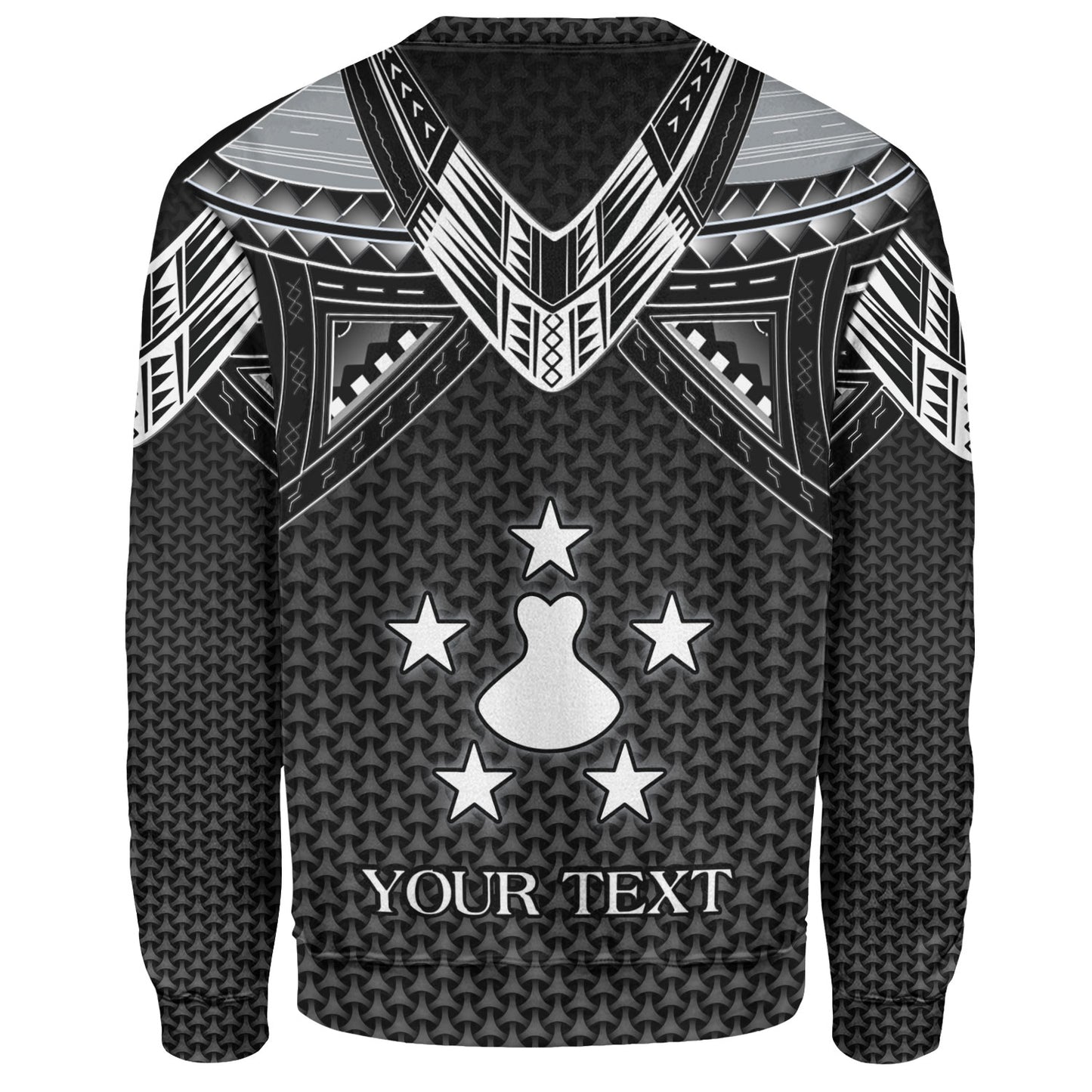 Austral Islands Custom Personalised Sweatshirt Polynesian Tribal Tattoo