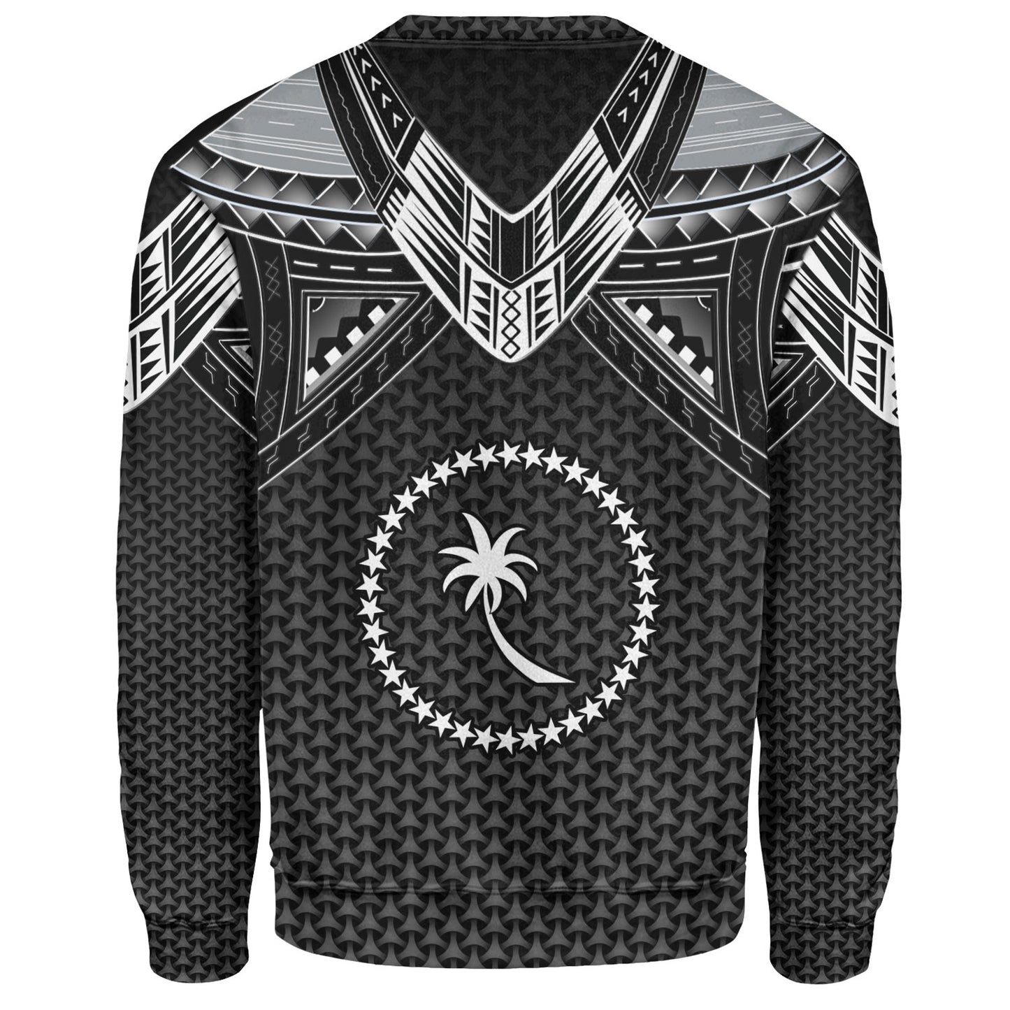 Chuuk State Custom Personalised Sweatshirt Polynesian Tribal Tattoo