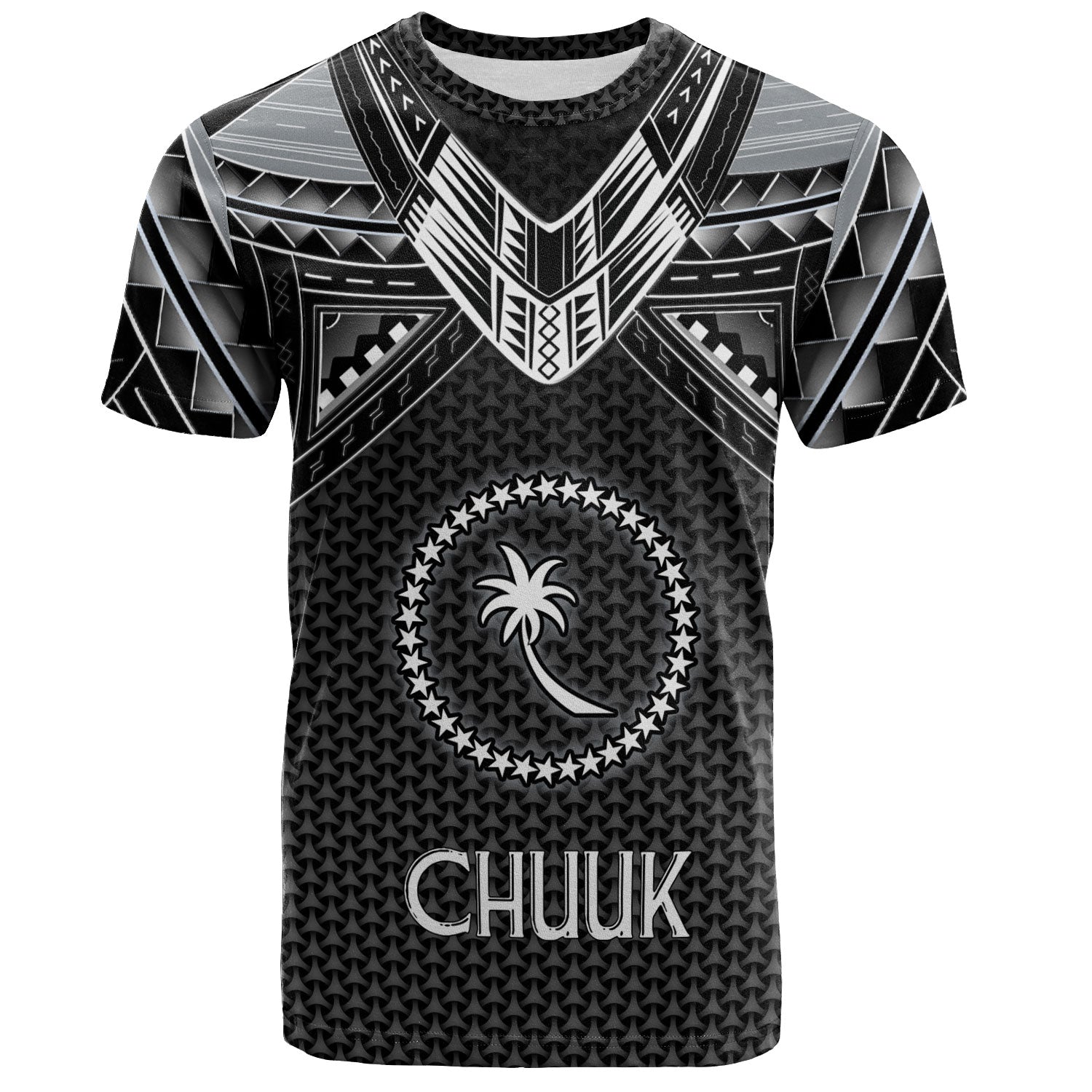 Chuuk State Custom Personalised T-Shirt Polynesian Tribal Tattoo