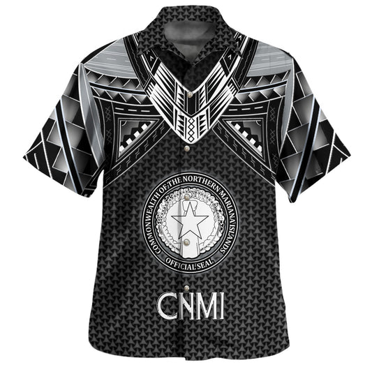 Palau Custom Personalised Hawaiian Shirt Polynesian Tribal Tattoo