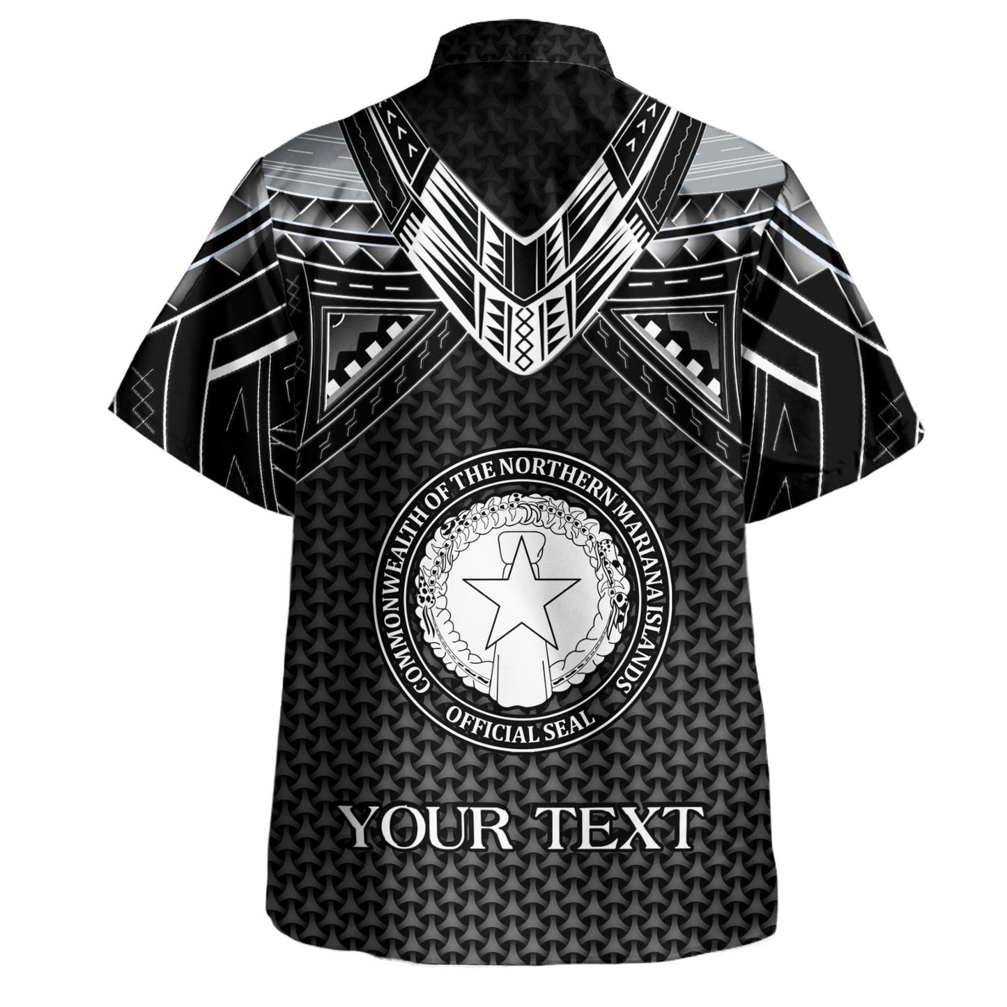 Northern Mariana Islands Custom Personalised Hawaiian Shirt Polynesian Tribal Tattoo