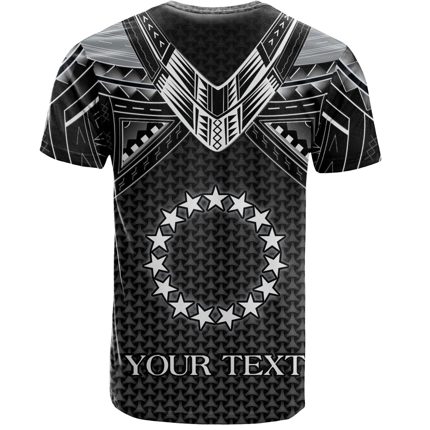 Cook Islands Custom Personalised T-Shirt Polynesian Tribal Tattoo